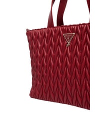 GUESS KIDS Geantă de m&acirc;nă cu curea de umăr suc de sfeclă roșie - Saci și accesorii pentru copii - 5