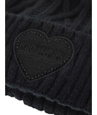 GUESS KIDS POM POM Pălărie cu pompoane jetbla - Pălărie pentru copii - 4