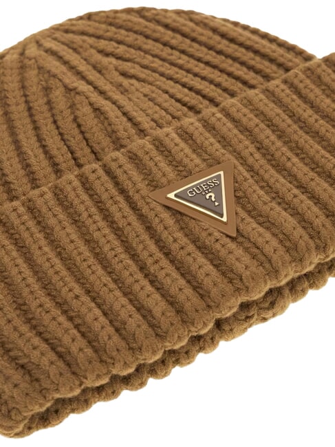 NOELLE 2 KNITTED Pălărie cu manșetă cappuccino - Căciuli