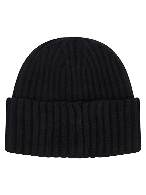 NOELLE 2 KNITTED Pălărie cu manșetă BLACK - Căciuli