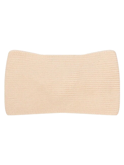 KNITTED Bandă de păr cu sclipici aproape alb - Căciuli