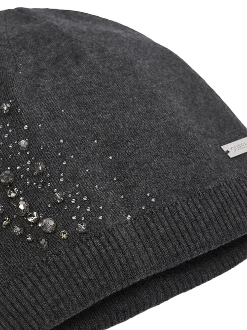 KNITTED Pălărie de l&acirc;nă gri - Căciuli