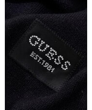 GUESS KNITTED Eșarfă cu logo BLACK - Eșarfe - 4