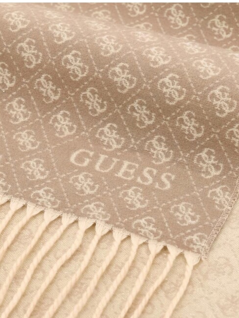 BASIC Eşarfă taupe / multi - Eșarfe