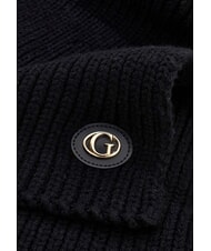 GUESS KNITTED Eşarfă BLACK - Eșarfe - 3