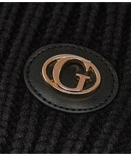 GUESS KNITTED Pălărie cu manșetă BLACK - Căciuli - 3