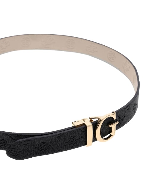 JENA Centura dubla fata logo negru/logo os - Curele