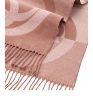 GUESS BASIC Eșarfă cu franjuri scorţişoară - Eșarfe - 3