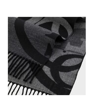 GUESS BASIC Eșarfă cu franjuri BLACK - Eșarfe - 3