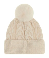 GUESS KNITTED Pălărie cu pompoane alb - Căciuli - 2