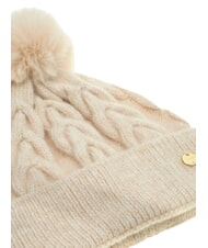 GUESS KNITTED Pălărie cu pompoane alb - Căciuli - 3