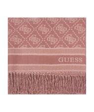 GUESS JACQUARD Eșarfă cu franjuri logo cu scorțișoară - Eșarfe - 4