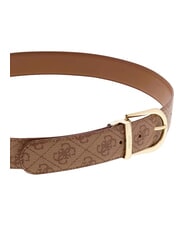 GUESS YVONNE LOGO Curea reversibilă LOGO LAPTE - Curele - 4