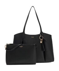GUESS MELODY Geantă de umăr BLACK - Genți femei - 3
