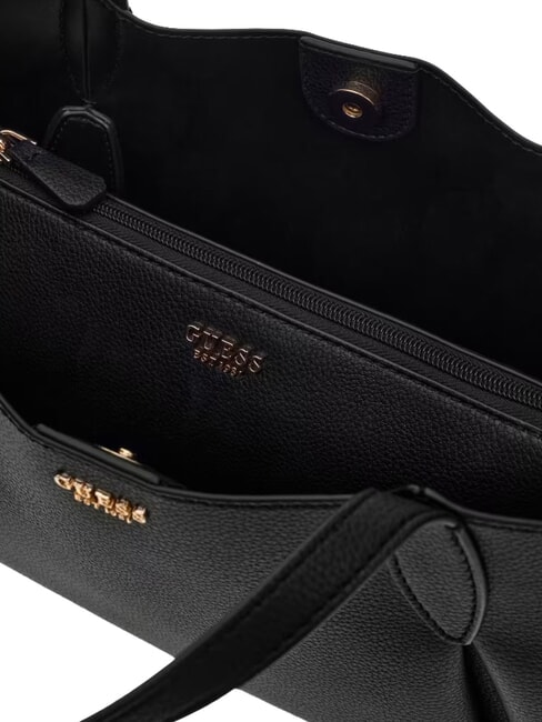 MELODY Geantă de umăr, cu curea de umăr BLACK - Genți femei