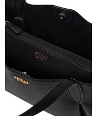 GUESS MELODY Geantă de umăr, cu curea de umăr BLACK - Genți femei - 5