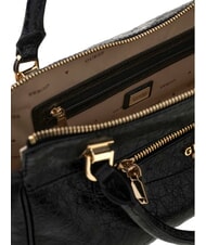 GUESS ANTONIA Geantă de m&acirc;nă cu curea de umăr BLACK - Genți femei - 5