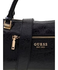 GUESS ANTONIA Geantă de m&acirc;nă cu curea de umăr BLACK - Genți femei - 6