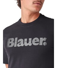BLAUER BOURNE Tricou din bumbac negru - tricou - 3
