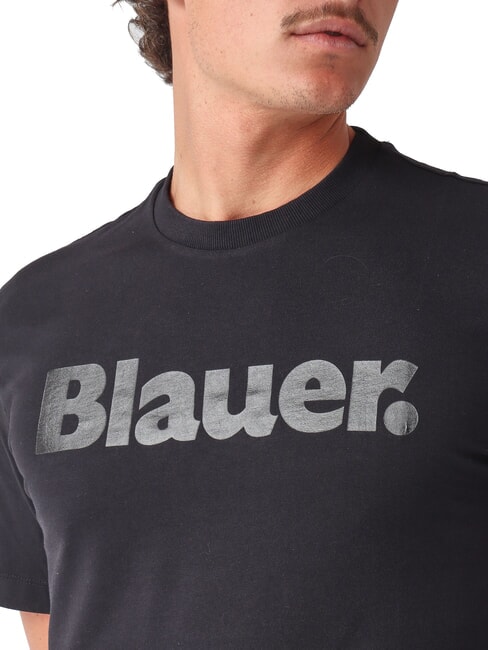 BOURNE Tricou din bumbac negru - tricou