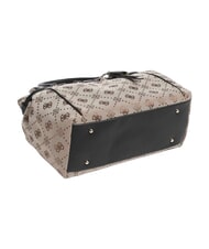 GUESS DOROTHY Geantă de m&acirc;nă, cu curea de umăr logo lapte/negru - Genți femei - 3