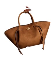 GUESS ALLEGRA Geantă de m&acirc;nă, cu curea de umăr COGNAC - Genți femei - 2