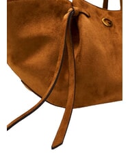 GUESS ALLEGRA Geantă de m&acirc;nă, cu curea de umăr COGNAC - Genți femei - 5