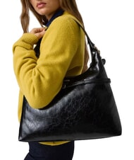 GUESS TAYLOR Geantă de umăr BLACK - Genți femei - 2