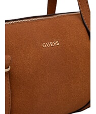 GUESS TAYLOR Geantă de m&acirc;nă cu curea de umăr COGNAC - Genți femei - 4