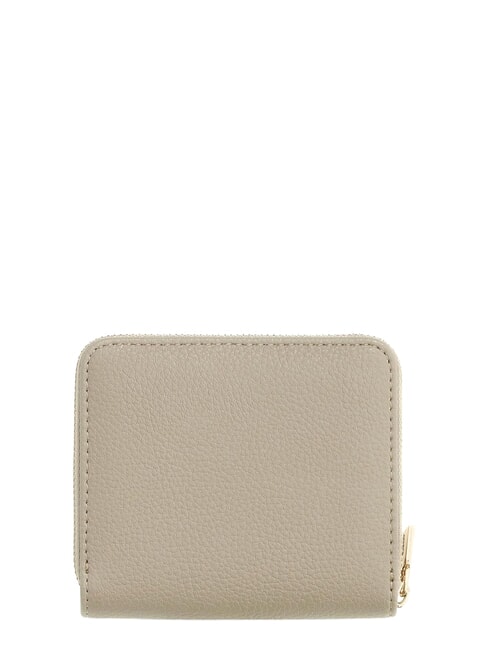 MELODY Portofel compact cu fermoar taupe deschis - Portofele femei
