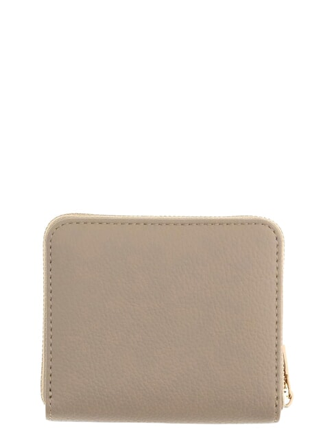 MELODY Portofel compact cu fermoar taupe deschis - Portofele femei