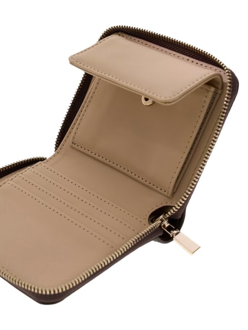 MELODY Portofel compact cu fermoar MULTI - Portofele femei