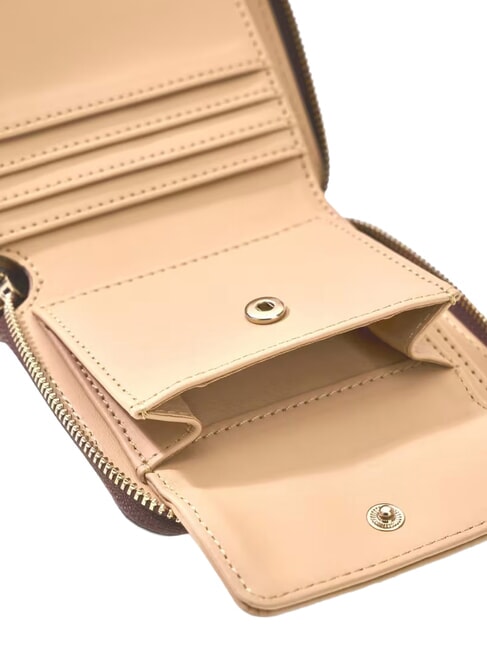 MELODY Portofel compact cu fermoar MULTI - Portofele femei