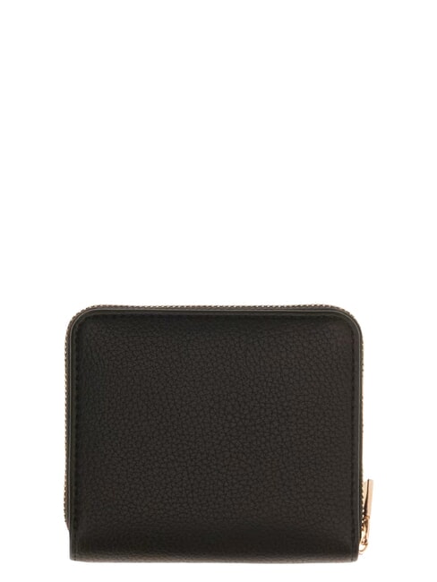 MELODY Portofel compact cu fermoar BLACK - Portofele femei