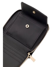 GUESS MELODY Portofel compact cu fermoar BLACK - Portofele femei - 4