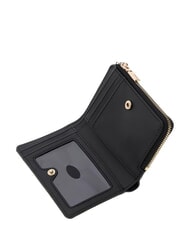 GUESS MELODY Suport pentru carduri cu portofel pentru monede BLACK - Portofele femei - 5
