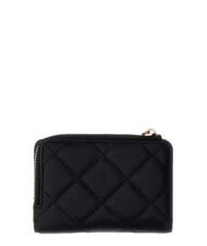 GUESS JULIET Suport pentru carduri cu portofel pentru monede BLACK - Portofele femei - 2