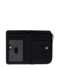 GUESS JULIET Suport pentru carduri cu portofel pentru monede BLACK - Portofele femei - 4