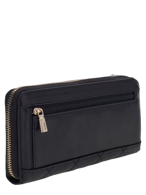 JULIET Portofel mare cu fermoar BLACK - Portofele femei