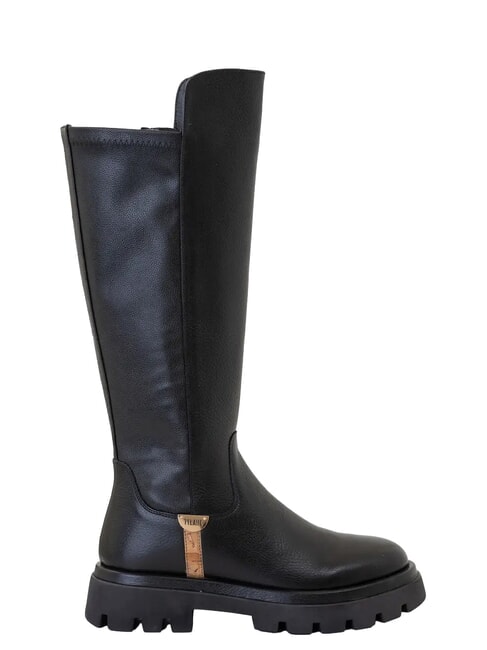 GEO Ghete cu toc de 10 cm negru - Pantofi femei