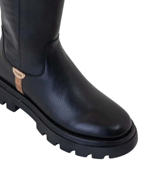 GEO Ghete cu toc de 10 cm negru - Pantofi femei