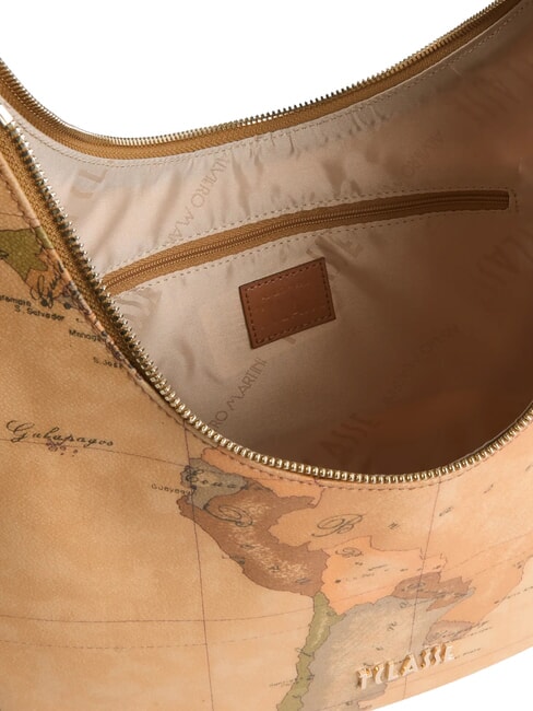 GEO CLASSIC Geantă de umăr hobo NATURAL - Genți femei