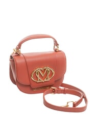 LOVE MOSCHINO OVAL FRIEZE Geantă de umăr mini rugini - Genți femei - 2