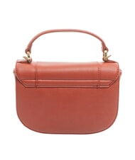 LOVE MOSCHINO OVAL FRIEZE Geantă de umăr mini rugini - Genți femei - 3