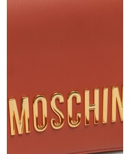 LOVE MOSCHINO BOLD LOVE Geantă de umăr, cu lanț rugini - Genți femei - 3