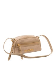 LOVE MOSCHINO SIGNATURE ZIP Geantă de umăr nisip - Genți femei - 2