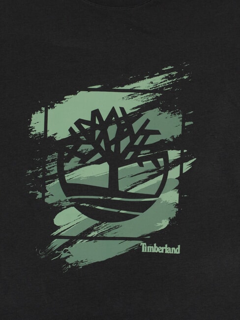 RUGGED Tricou din bumbac BLACK - tricou