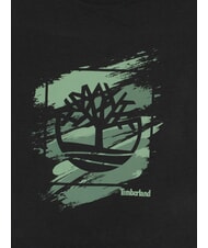 TIMBERLAND RUGGED Tricou din bumbac BLACK - tricou - 3