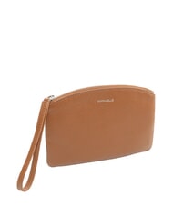 COCCINELLE ROUNDED ENVELOPE Geantă de m&acirc;nă din piele coniac - Genți femei - 2