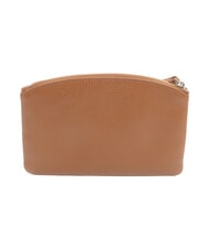 COCCINELLE ROUNDED ENVELOPE Geantă de m&acirc;nă din piele coniac - Genți femei - 3